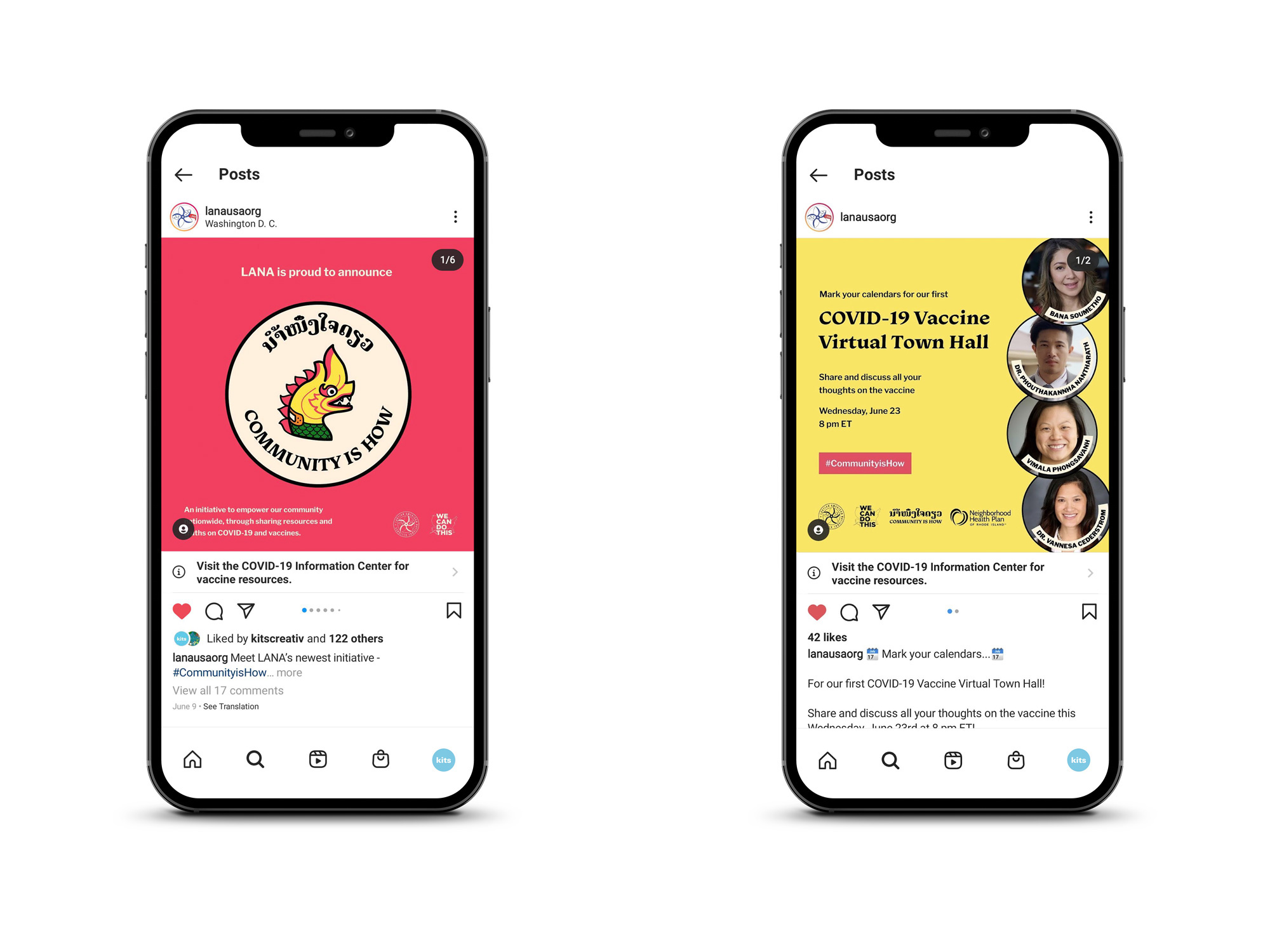 Community is How iphone mockups